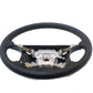 New OEM 1995-1999 Mitsubishi Eclipse Black/Graphite Vinyl Steering Wheel, Part # MR171456