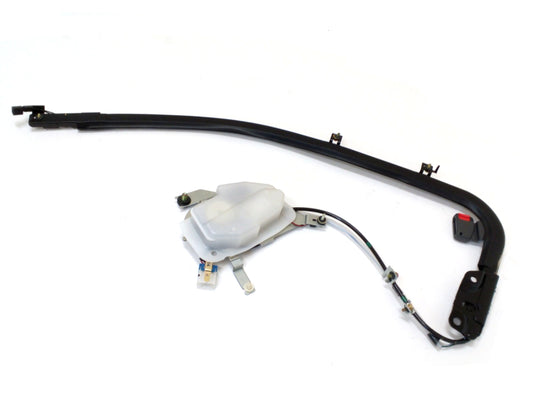 New OEM 1993-1994 Mitsubishi Mirage Driver Left Passive Restraint Belt Track Assembly, Part # MR219894