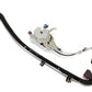 New OEM 1993-1994 Mitsubishi Mirage Driver Left Passive Restraint Belt Track Assembly, Part # MR219894