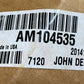 John-Deere: Genuine OEM Factory Original, Axle - Part # AM104535