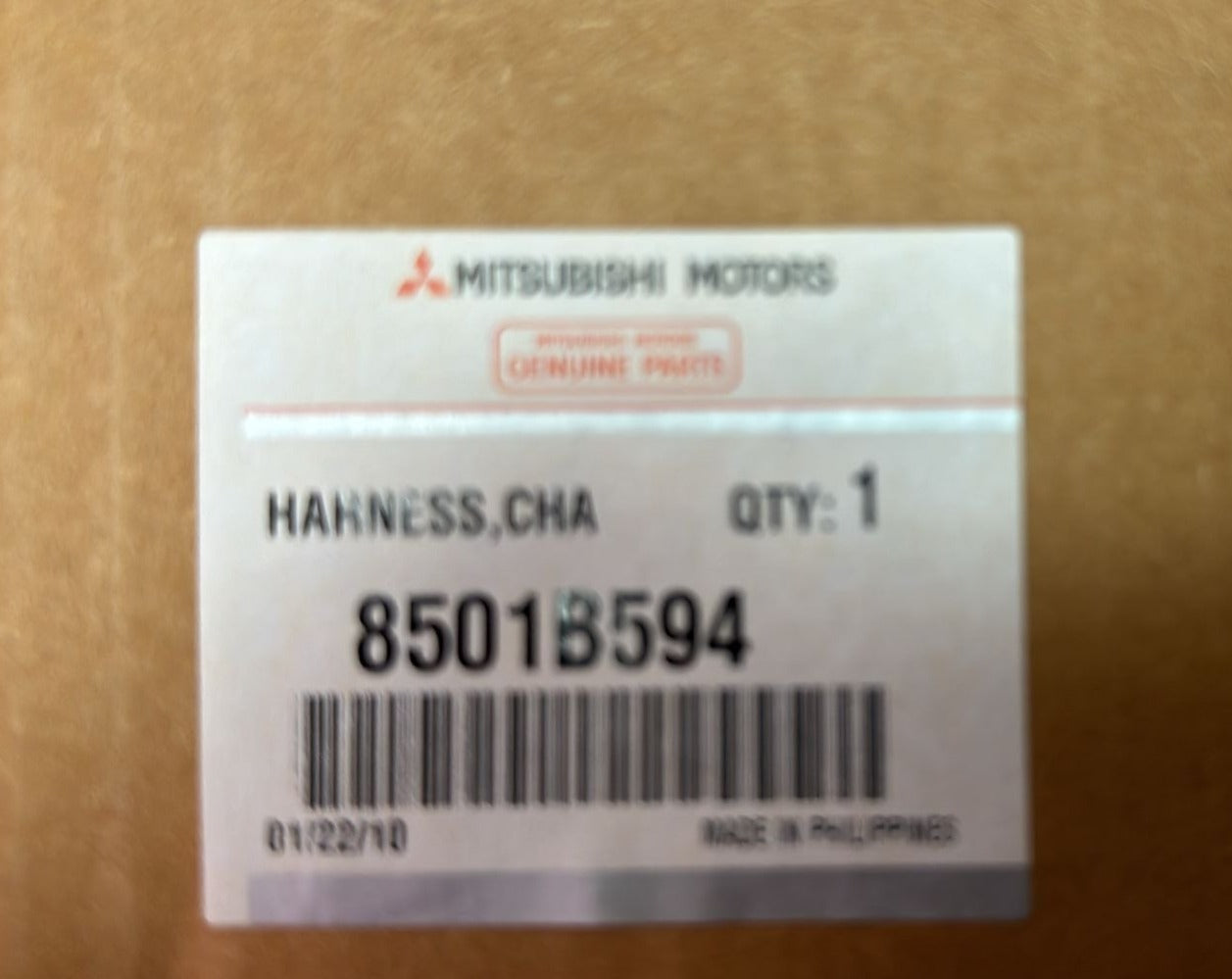 New OEM Mitsubishi Galant Harness Chassis Front Wiring, Part #  8501B594