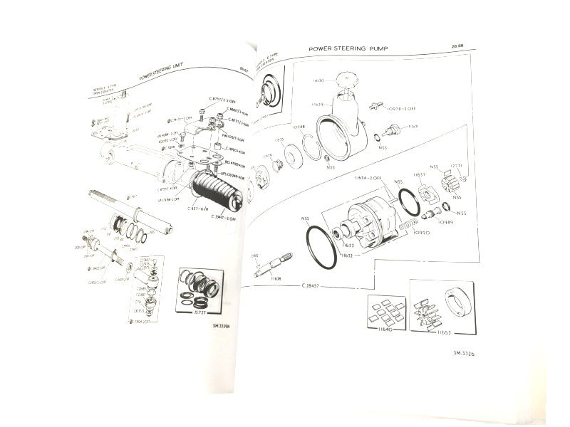 New OEM Jaguar Series 3 E-Type Parts & Illustrations Manual RTC9014