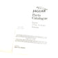 New 1989 Jaguar 2.9 & 3.6 Litre Saloon Spare Parts Catalogue - RTC9893CB