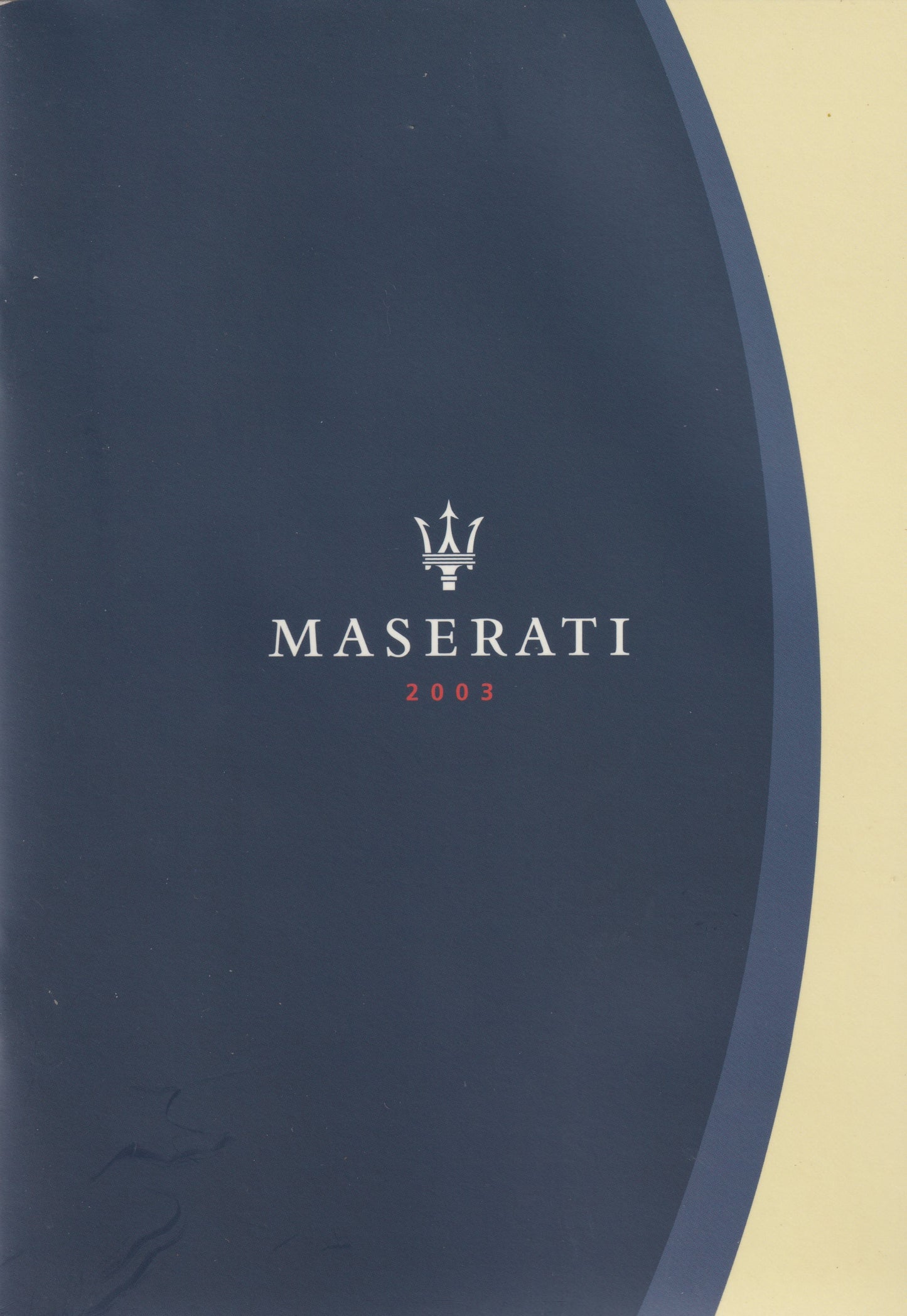 OEM 2002 Maserati UK Sales Booklet New Car Showroom 920001247