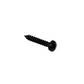 New OEM 1989-2001 Lamborghini Countach, Diablo Lock Screw 2.9X16Din7981/Cr Black, Part # 008700434