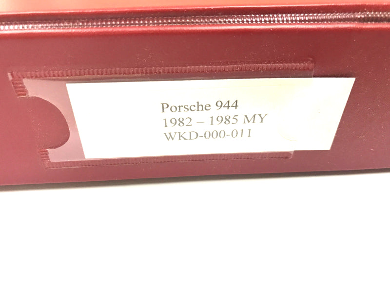 New 1982-1985 Porsche 944 Parts & Illustrations Manual, Part # WKD.000.011