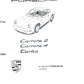 New OEM 1984-1989 Porsche 911 Carrera Workshop Manual Vol 1 Only, Part # WKD.482.020