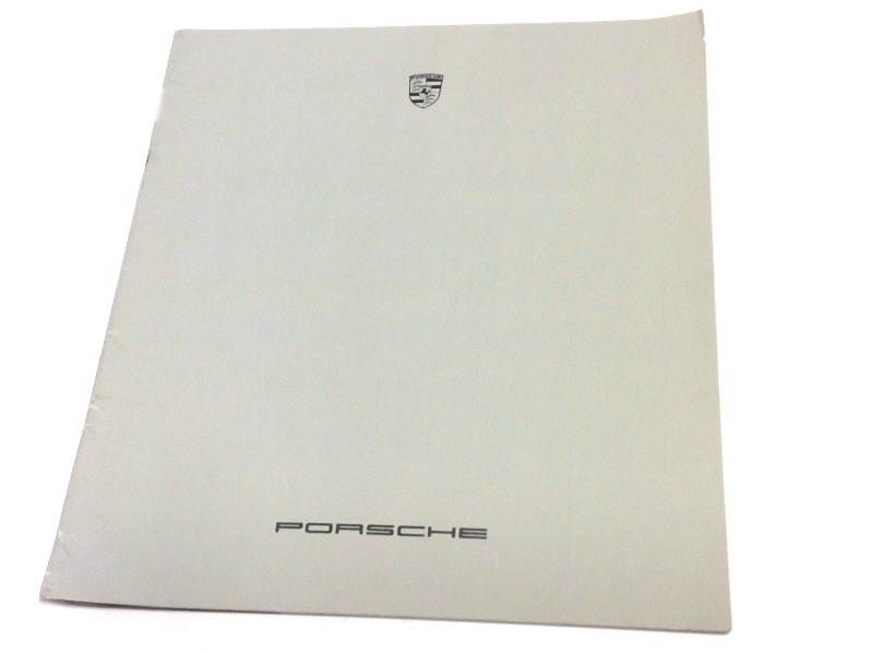 OEM 1988 Porsche 911 | 911 Turbo / 944 | 944 S2 | 944 Turbo / 928 S Sales Brochure WVK-104-125