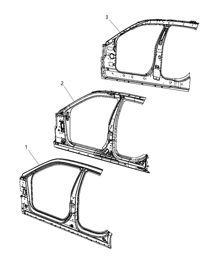 Panel Body Side Aperture Inner Front
