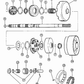 Drum, W/Race, Reverse, Use W/52118305,8306,8307,8308,8310,8311
