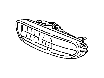 New 2003-2005 Fits Chrysler Neon Fog Lamp - Part # 5288593AF