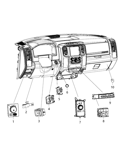 Switch Instrument Panel