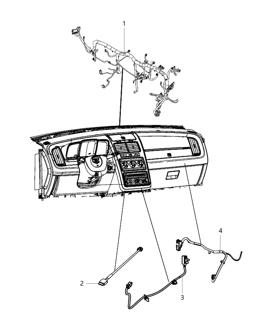 Wiring Instrument Panel