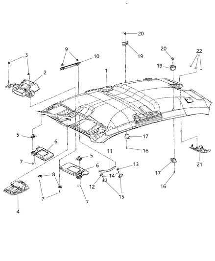 Retainer Overhead Console