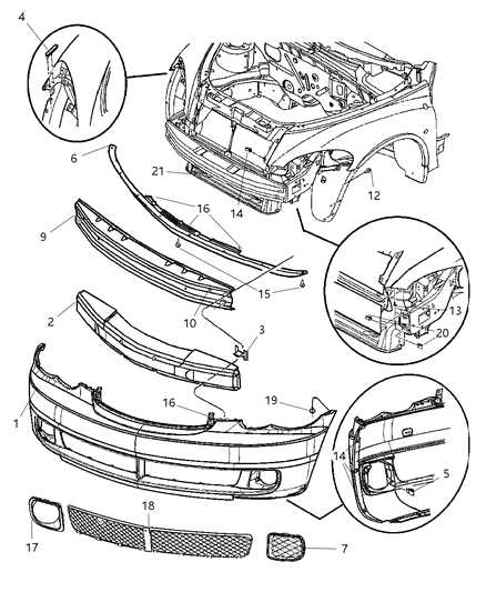 Grille Lower