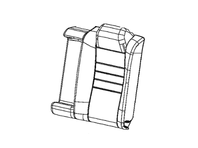 Cover Rear Seat Back Left