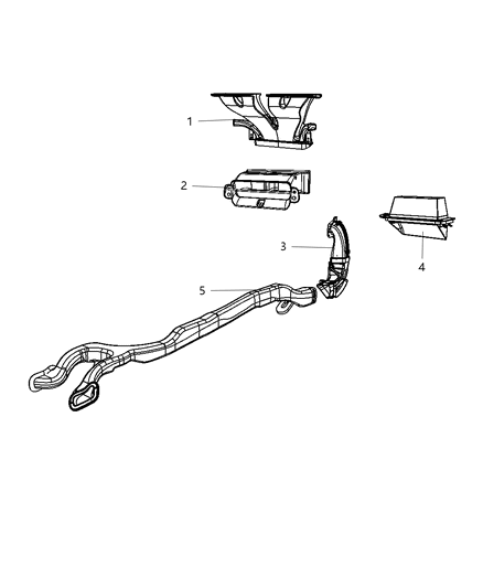 Duct Floor Rear