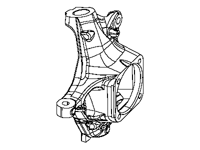 New 2013-2018 Fits Chrysler 3500, 4500, 5500 Front-Steering Knuckle Spindle - Part # 68217027AA