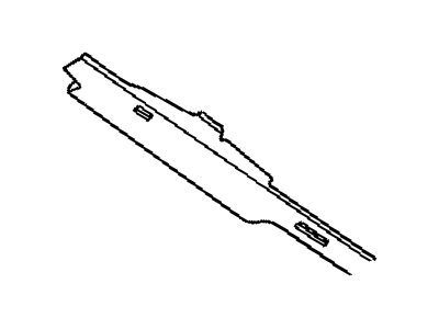New Fits Chrysler Radiator Side Air - Part # 5143025AA