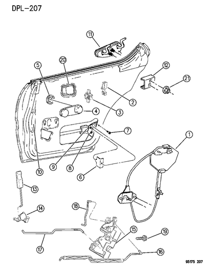 Handle Assembly, Outside