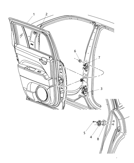 Panel Rear Door Outer