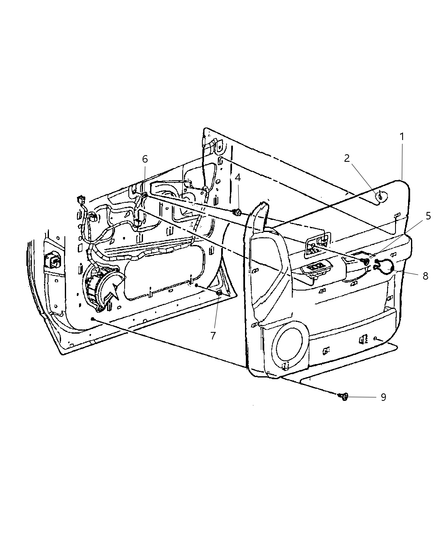 Panel Front Door Trim