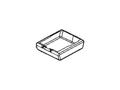 New 2009-2012 Fits Chrysler 1500 Lid-Armrest Bin - Part # 1QA56DK2AA