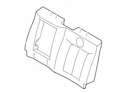 Cover Assy - Rear Seat Back