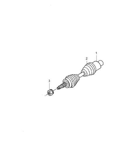 Boot Kit Half Shaft Inner