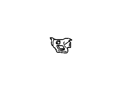 Support, Rear Compartment Lid Release Or Ajar
