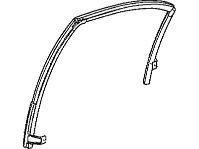 New 2003-2005 Fits Chrysler Neon Weatherstrip-Rear Door Glass Run - Part # 5008578AD