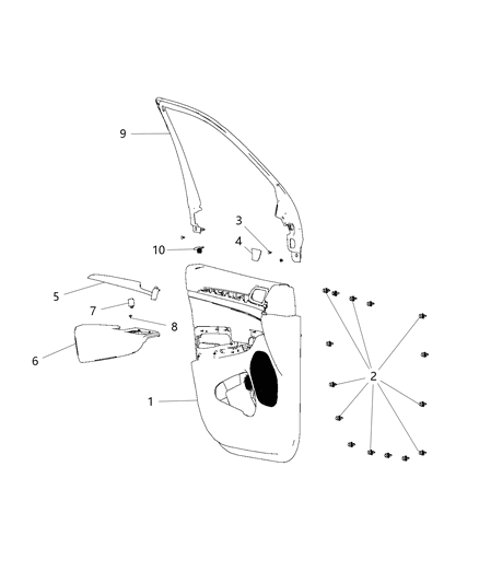 Grommet Lock Knob