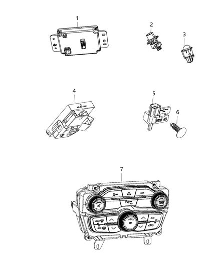 Center Stack Vehicle Feature Controls