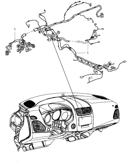Wiring Instrument Panel
