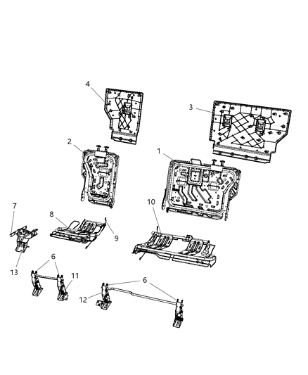 Frame Seat Cushion 40% Cushion Frame
