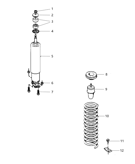 Retainer Shock Absorber