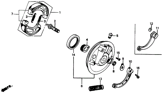 Indicator, Fr. Brake