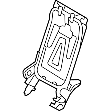 Frame - Rear Seat Back Retaining