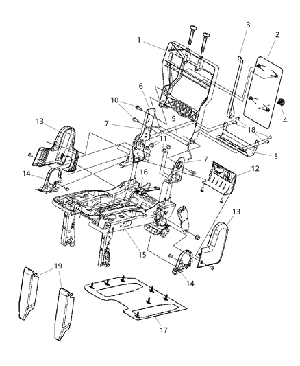 Shield Fold Flat
