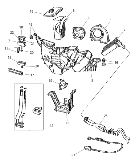 Motor Assembly, W/Wheel, W/Resistor