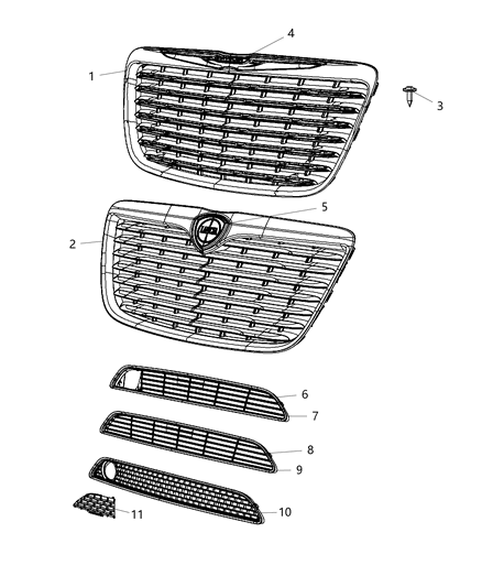 Grille Lower