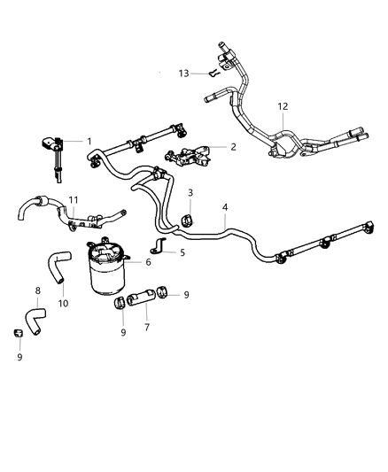 New 2007-2009 Fits Chrysler Sprinter 2500 Bracket - Part # 5175595AA