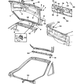 Nut, Liftgate Lock Cylinder Mounting
