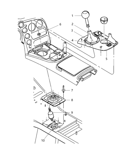 Knob Gearshift