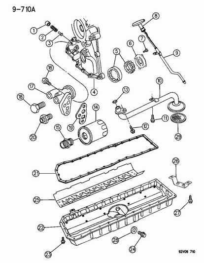 Gasket, Oil Filter Adapter