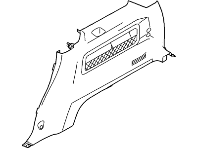 Trim Assy - Quarter