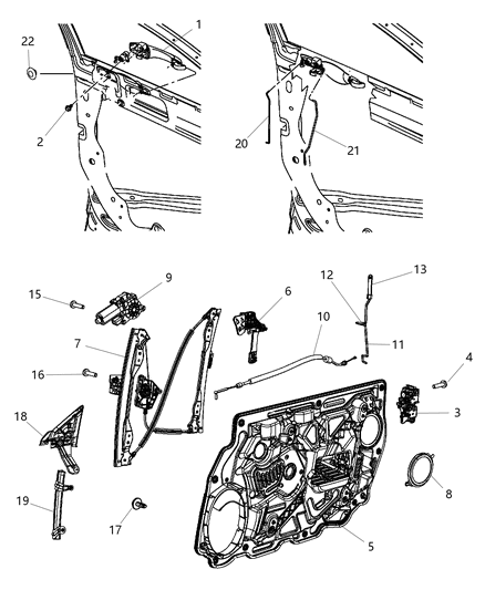 Presenter Latch Front Door