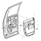 Panel Rear Door Trim