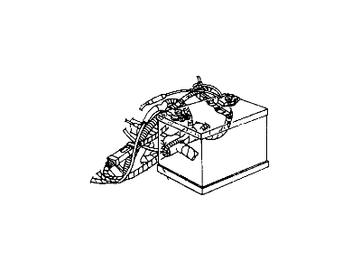Wiring, Battery, 3.3 Eng., 1993