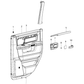 New 2018 Fits Chrysler 1500 Panel-Rear Door Trim - Part # 6QD121U7AA